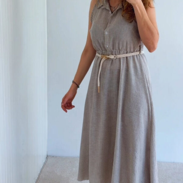 Vestido riscas