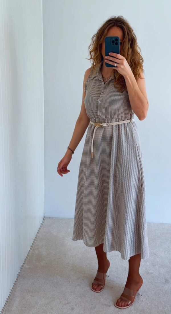 Vestido riscas