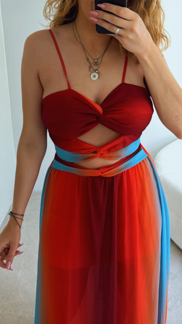 vestido colorido - Image 2