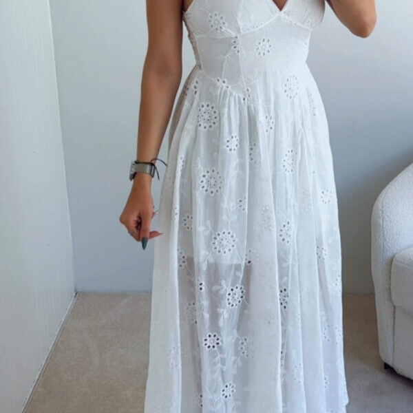 Vestido Bordado Ingles