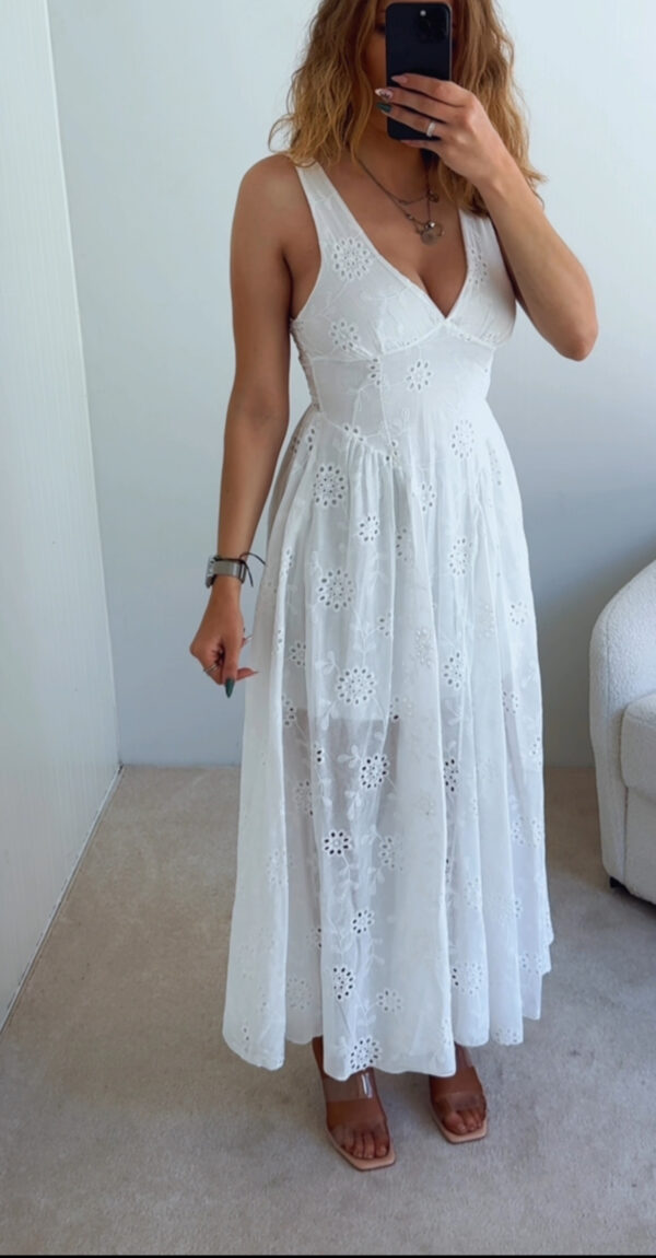 Vestido Bordado Ingles